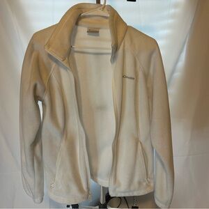 Columbia Women's Cream Fleece Utility Jacket